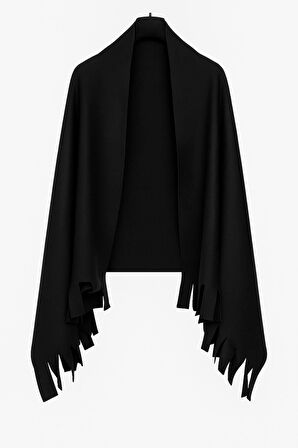 Unisex Polar Omuz Şalı 70X180 Cm Kışlık Sıcak Şal Elegantwarm
