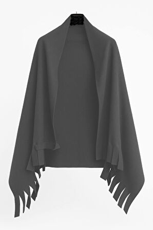 Unisex Polar Omuz Şalı 70X180 Cm Kışlık Sıcak Şal Elegantwarm