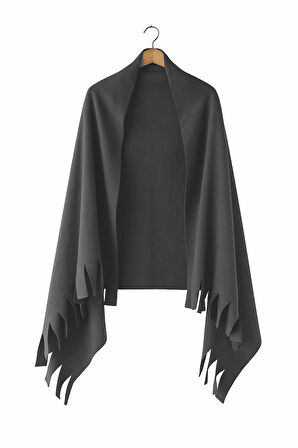 Unisex Polar Omuz Şalı 70X180 Cm Kışlık Sıcak Şal Elegantwarm