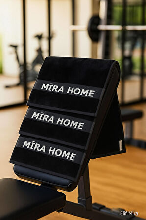 Mira Home 3 lü Spor Fitness Havlusu 30X100 %100  Pamuklu