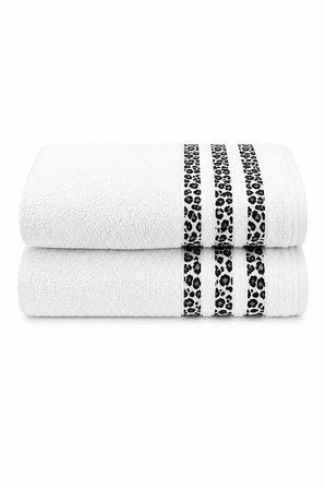 2'li Banyo Havlusu Seti %100 Pamuk Leopar Collection 70x140 cm