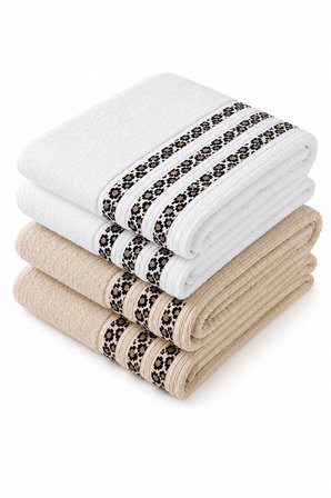 2'li Banyo Havlusu Seti %100 Pamuk Leopar Collection 70x140 cm