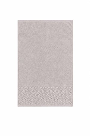 El Yüz Havlusu 50X90 Cm  Pamuk Kısmi Kadife  Quadro Taş