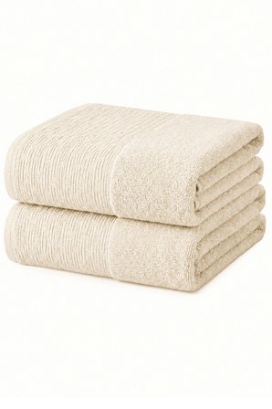 2'li Büyük Boy Banyo Havlusu 90x150 Cm %100 Pamuk Siena Collection 650 Gr