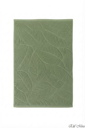 El Yüz Havlusu 50x90 Cm %100 Pamuk Yaprak Desenli Botanica
