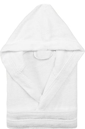 Kapşonlu Unisex Garson Boy Çocuk Banyo Bornozu Junior
