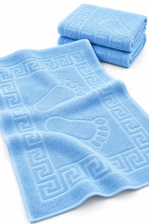 3'lü Banyo Ayak Havlusu 50x70 cm 250 Gr Footera