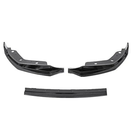 AUTOGP  Bmw G20 ön tampon altı lip pianoblack 2019 / 2022 2 2 parça performans stil