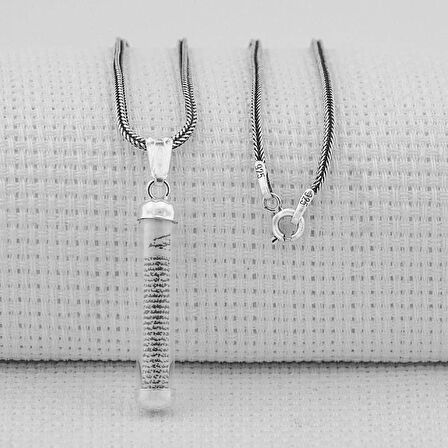 Cevşeni Kebir Dualı 925 Ayar Gümüş Erkek Kolye