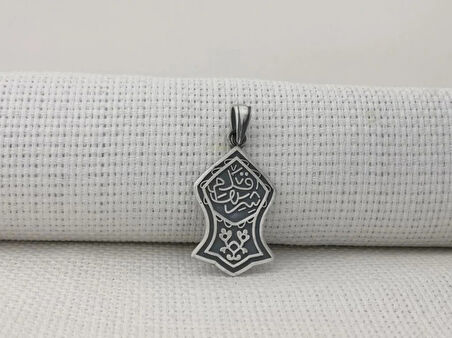 Kademi Şerif 925 Ayar GümüşErkek Kolyesi Ucu