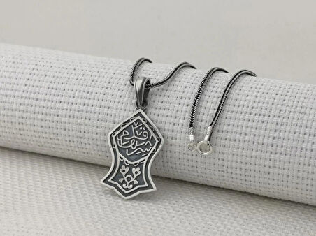 Kademi Şerif 925 Ayar GümüşErkek Kolyesi