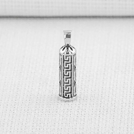 Cevşeni Kebir Dualı 925 Ayar Gümüş Erkek Kolye Ucu