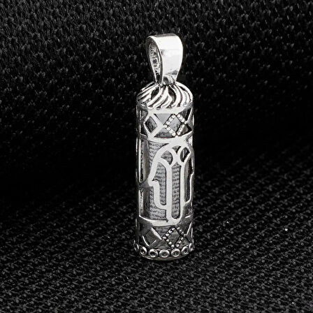 Cevşeni Kebir Dualı 925 Ayar Gümüş Erkek Kolye Ucu