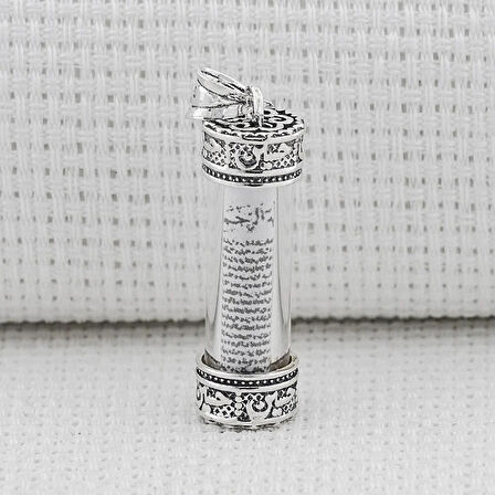 Cevşeni Kebir Dualı 925 Ayar Gümüş Erkek Kolye Ucu