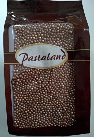 PASTALAND  PASTA SÜSÜ BONCUK BRONZ 1 KG