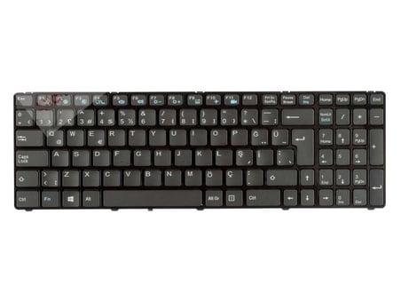Casper Nirvana MT50 MT51 MT55 Serisi Notebook Klavyesi, Laptop Tuş Takımı (Siyah TR) / KL0449