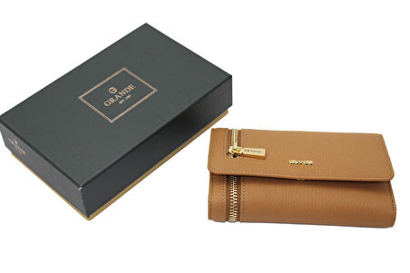 Gd 2639 Grande Hakiki Deri Kadın Cüzdan - Kartlık