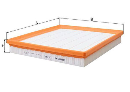 Mercedes Hava Filtresi - Hava Filtresi - Mhl Lx981