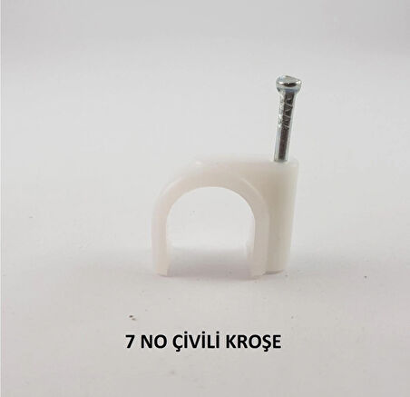 MADE ÇELİK ÇİVİLİ KROŞE 7MM 100 ADET
