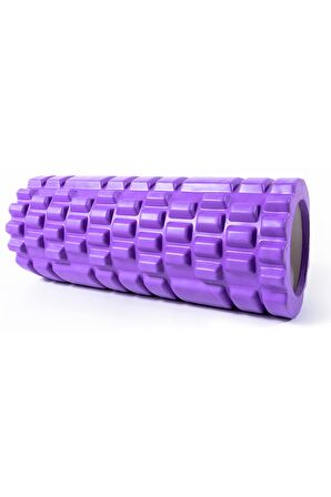 Gymo Pro Series Foam Roller Pilates Masaj Rulosu Mor