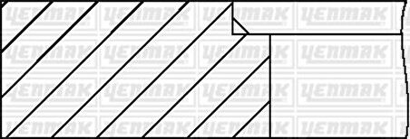 Fiat Segman Palıo Siena Marea Brava 1.6 16v 86.40mm 060 - Yenmak 91-09969-060