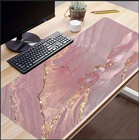 70X30 CM MERMER TEMALI KAYDIRMAZ TABAN SPEED YÜZEY OYUNCU MOUSE PAD GAMİNG