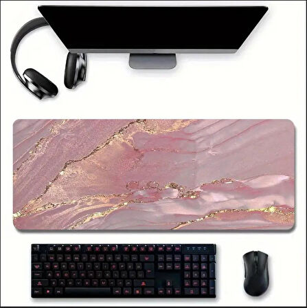 70X30 CM MERMER TEMALI KAYDIRMAZ TABAN SPEED YÜZEY OYUNCU MOUSE PAD GAMİNG