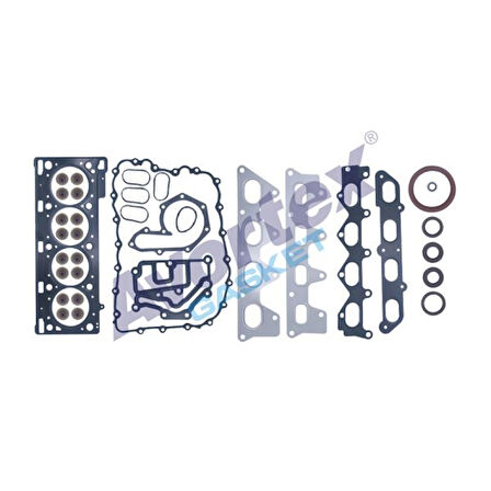 Renault Motor Full Takım Conta Skcli Viton Keceli Subap Lastıklı Laguna II 2,0 16v F4r - Avortex 580