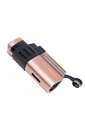 Cohiba 4 Torch Pürmüz Delici Bronz Siyah Metal Puro Çakmağı - TR9543