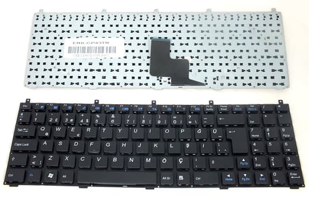Exper A5B Casper W765S Haier T5k Notebook Klavyesi, Laptop Tuş Takımı (Siyah TR) / KL0653B