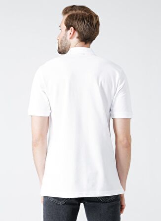 Columbia CS0214 Polo Yaka Kısa Kol StandartKalıp Baskılı Beyaz Erkek T-Shirt