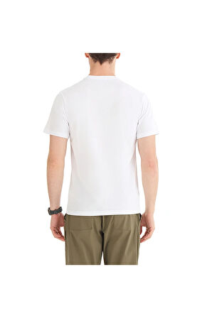 Stacked Hyper Nature Erkek Beyaz Outdoor T-shirt Cs0242-100