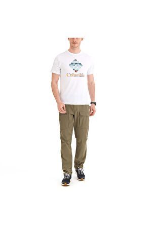 Stacked Hyper Nature Erkek Beyaz Outdoor T-shirt Cs0242-100