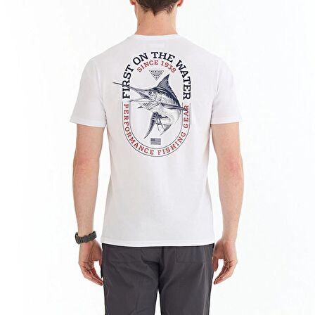 Columbia CSC M PFG Fotw Classic Billfish Ss Tee Erkek Kısa Kollu Tişört CS0244-100