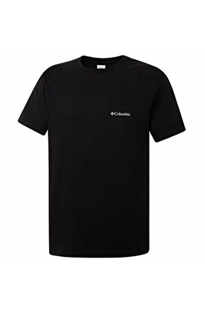 Columbia CSC M Basıc SM Logo Brushed SS Tee Erkek Tişört Siyah CS0282-010