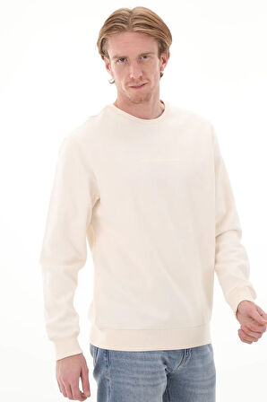 Erkek Krem Sweatshirt Model Kodu : 9150120190