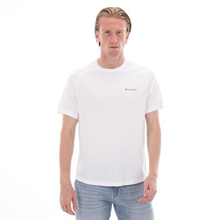 Columbia Csc M Comfort Ss Tee Beyaz T-Shirt