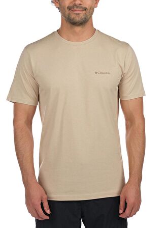 Columbia CS0282 Csc M Basic Sm Logo Brushed Ss Tee Erkek T-Shirt