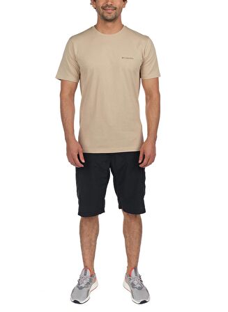 Columbia CS0282 Csc M Basic Sm Logo Brushed Ss Tee Erkek T-Shirt