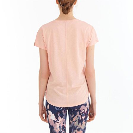 Columbia Csc W Floral Blur Ss Tee Pembe T-Shirt