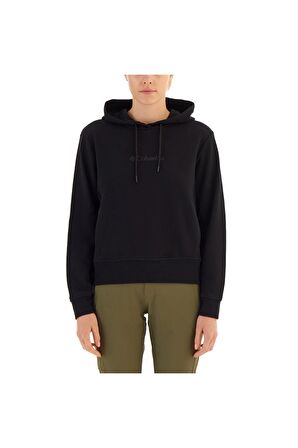 Cs0335 Csc W Chest Logo Hoodıe