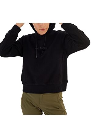 Cs0335 Csc W Chest Logo Hoodıe