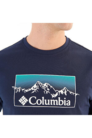 CSC Linear Range Erkek Kisa Kollu T-Shirt