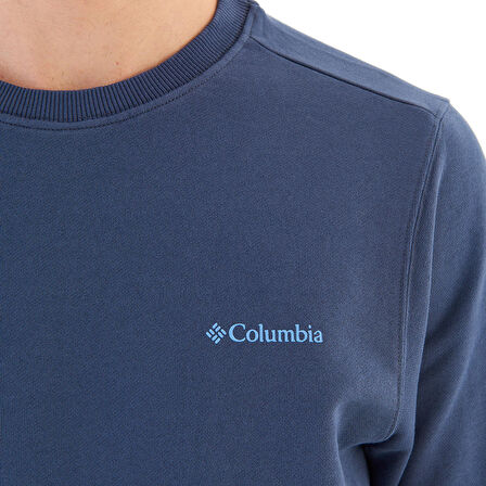 Columbia M Basic Crew Erkek Sweatshirt Lacivert CS0204-480