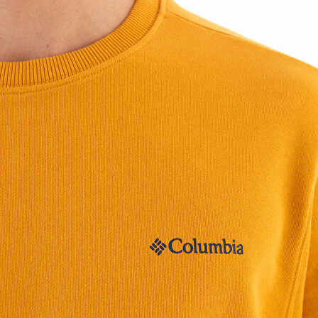Columbia M Basic Crew Erkek Sweatshirt Sarı CS0204-756