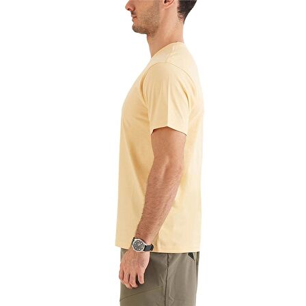 Columbia  Csc M Bar Split Graphic Ss Tee Sarı Erkek T-Shirt