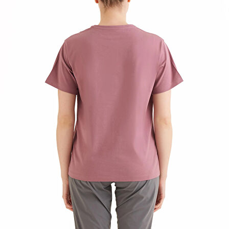 CSC Stacked Mini Gem Logo Kadın Kısa Kollu Tişört