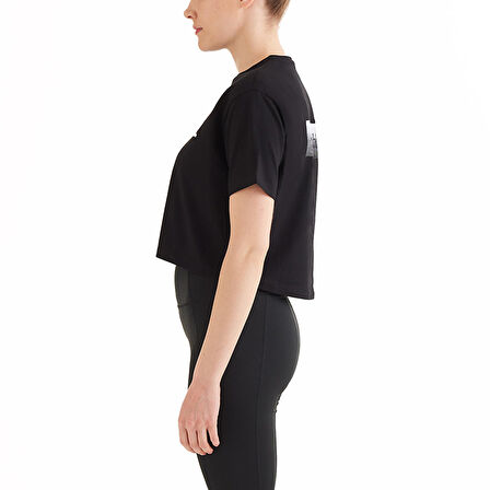 CSC Framed Halftone Logo Kadın Kısa Kollu Tişört