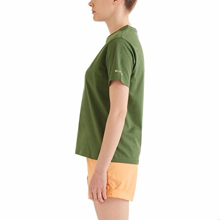 Columbia CSC North Cascade Kadın Kısa Kollu T-shirt Yeşil CS0366_352