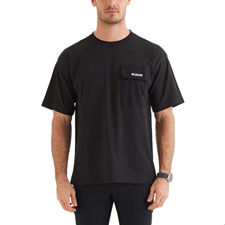 Columbia CSC Heritage Erkek Kısa Kollu T-shirt Siyah CS0376-010